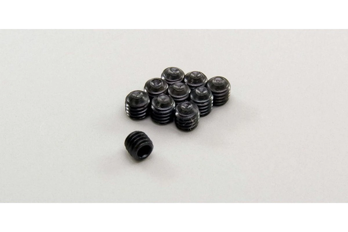 1-S53003 | Kyosho M3x3mm Grub Screws 10Pcs 3 1-S53003 | Kyosho M3x3mm Grub Screws 10Pcs