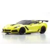 32334Y | Kyosho Mini-Z Chevrolet Corvette ZR1 RWD Electric RTR On Road RC Car - Racing Yellow W/ LEDs