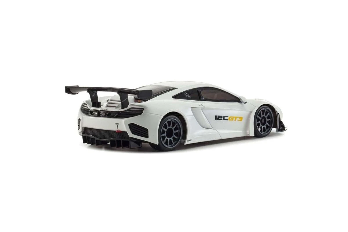 32343W | Kyosho Mini-Z 2013 McLaren 12C GT3 RWD Electric RTR On Road RC Car - White 4 32343W | Kyosho Mini-Z 2013 McLaren 12C GT3 RWD Electric RTR On Road RC Car - White - Image 2