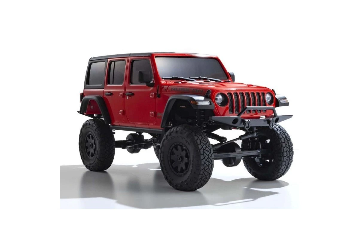 32521R | Kyosho Mini-Z Jeep Wrangler Unlimited Rubicon 4x4 Electric RTR RC Rock Crawler - Firecracker Red 8 32521R | Kyosho Mini-Z Jeep Wrangler Unlimited Rubicon 4x4 Electric RTR RC Rock Crawler - Firecracker Red - Image 6