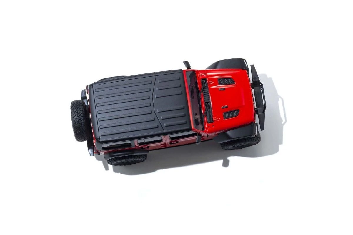 32521R | Kyosho Mini-Z Jeep Wrangler Unlimited Rubicon 4x4 Electric RTR RC Rock Crawler - Firecracker Red 10 32521R | Kyosho Mini-Z Jeep Wrangler Unlimited Rubicon 4x4 Electric RTR RC Rock Crawler - Firecracker Red - Image 8