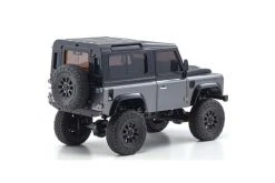 32526GM | Kyosho Mini-Z Land Rover Defender 90 Corris 4x4 Electric RC Car - Grey/Santorini Black -Kyosho Shop KYO 32526GM 02 1200x800 1