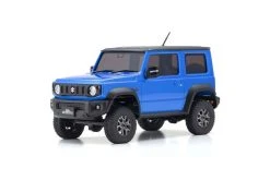 32530MB | Kyosho Mini-Z Suzuki Jimny Sierra 4x4 Electric RC Car - Blue Metallic
