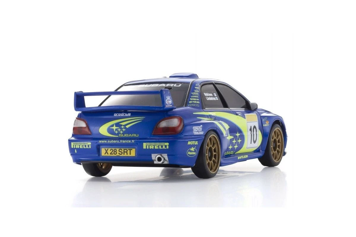 32617WR | Kyosho Mini-Z 2002 WRC Subaru Impreza AWD Electric RC Drift Car - Blue 32617WR | Kyosho Mini-Z 2002 WRC Subaru Impreza AWD Electric RC Drift Car - Blue -Kyosho Shop KYO 32617WR 03 1200x800 1