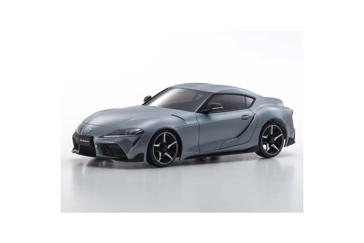 32619GM | Kyosho Mini-Z Toyota GR Supra AWD Electric On Road RC Drift Car - Matt Storm Gray Metallic 3 32619GM | Kyosho Mini-Z Toyota GR Supra AWD Electric On Road RC Drift Car - Matt Storm Gray Metallic