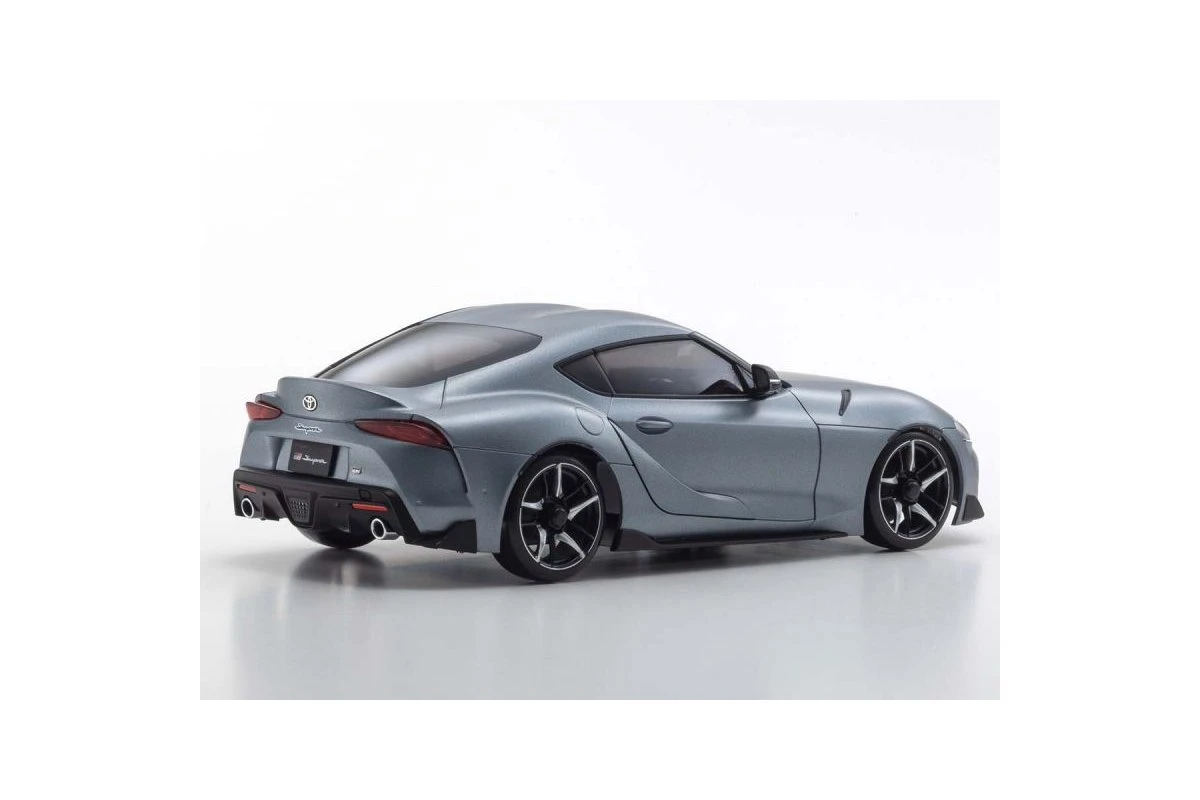 32619GM | Kyosho Mini-Z Toyota GR Supra AWD Electric On Road RC Drift Car - Matt Storm Gray Metallic 4 32619GM | Kyosho Mini-Z Toyota GR Supra AWD Electric On Road RC Drift Car - Matt Storm Gray Metallic - Image 2