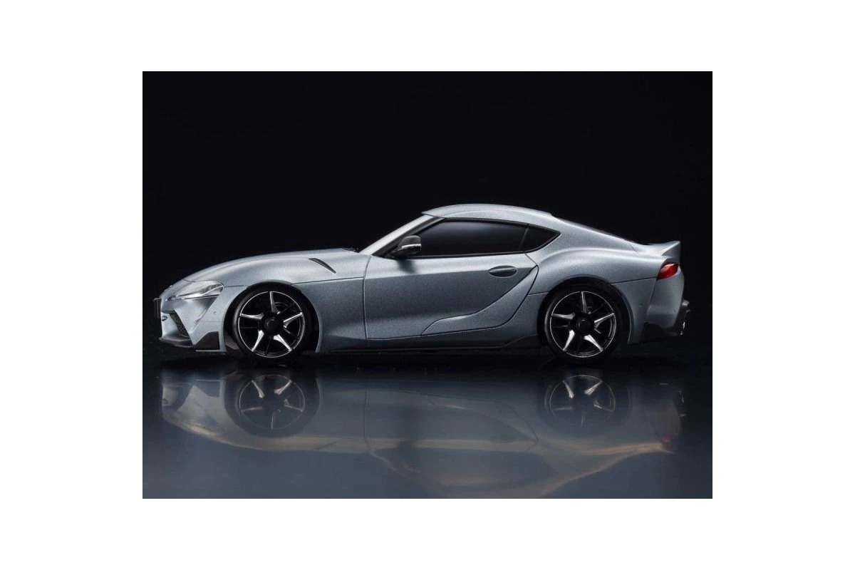 32619GM | Kyosho Mini-Z Toyota GR Supra AWD Electric On Road RC Drift Car - Matt Storm Gray Metallic 8 32619GM | Kyosho Mini-Z Toyota GR Supra AWD Electric On Road RC Drift Car - Matt Storm Gray Metallic - Image 6