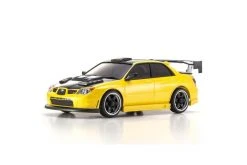 32620MY | Kyosho Mini-Z Subaru Impreza W/ Aero Kit & CFRP Hood AWD Electric RTR On Road RC Drift Car - Metallic Yellow
