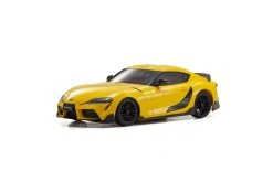 32626Y | Kyosho Mini-Z Toyota GR Supra TRD Aero Version AWD Electric On Road RC Drift Car - Yellow