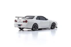 32629W | Kyosho Mini-Z Nissan Skyline R34 GT-R V Spec II AWD Electric On Road RC Car - White -Kyosho Shop KYO 32629W 3 1200x800 1