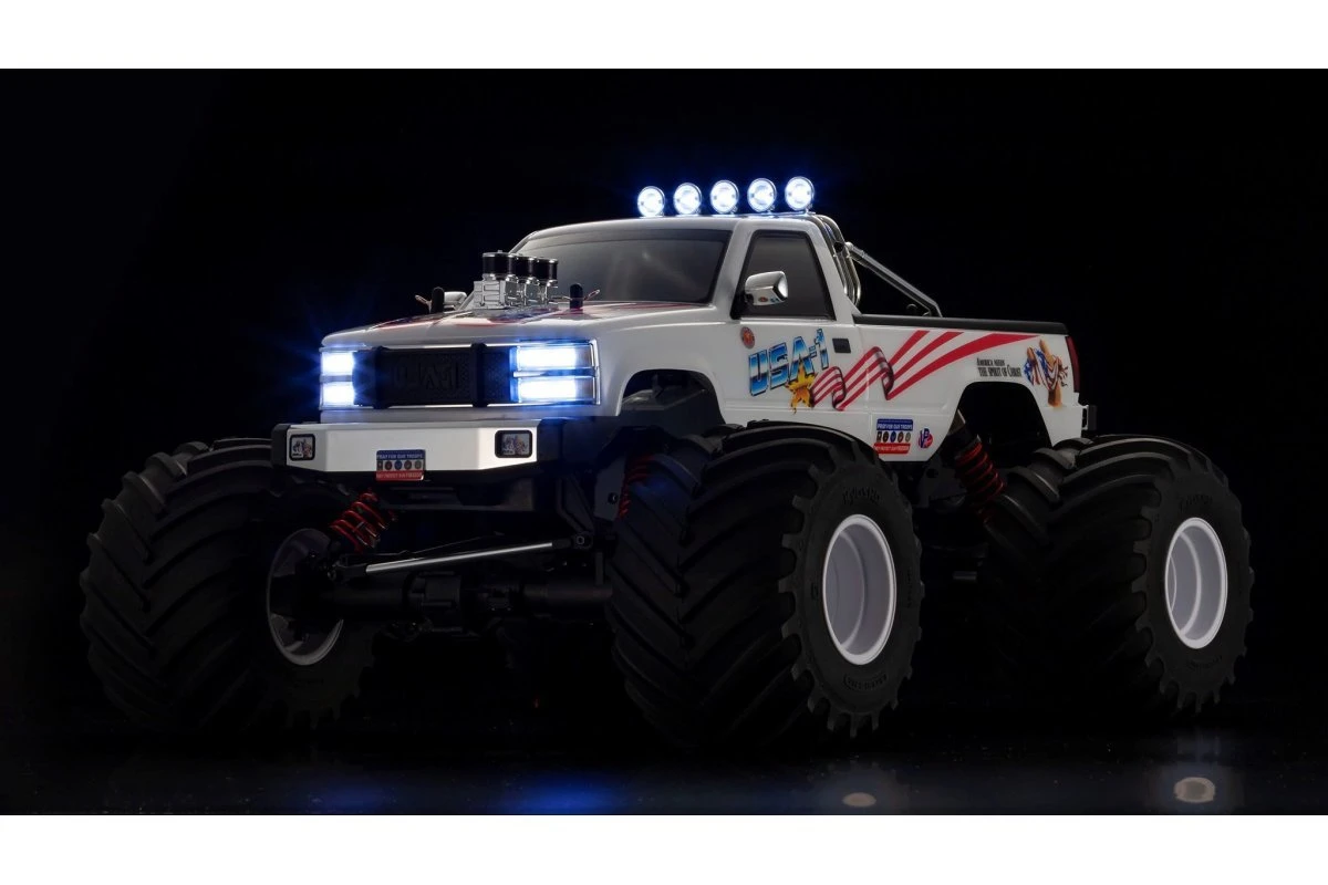 34257 | Kyosho 1/8 USA-1 VE 4WD Brushless Electric RTR RC Monster Truck 34257 | Kyosho 1/8 USA-1 VE 4WD Brushless Electric RTR RC Monster Truck -Kyosho Shop KYO 34257 08 1200x800 1