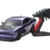 34415T1 | Kyosho 1/10 Fazer Mk2 Dodge Challenger SRT Hellcat 4WD Electric RC Car - Purple