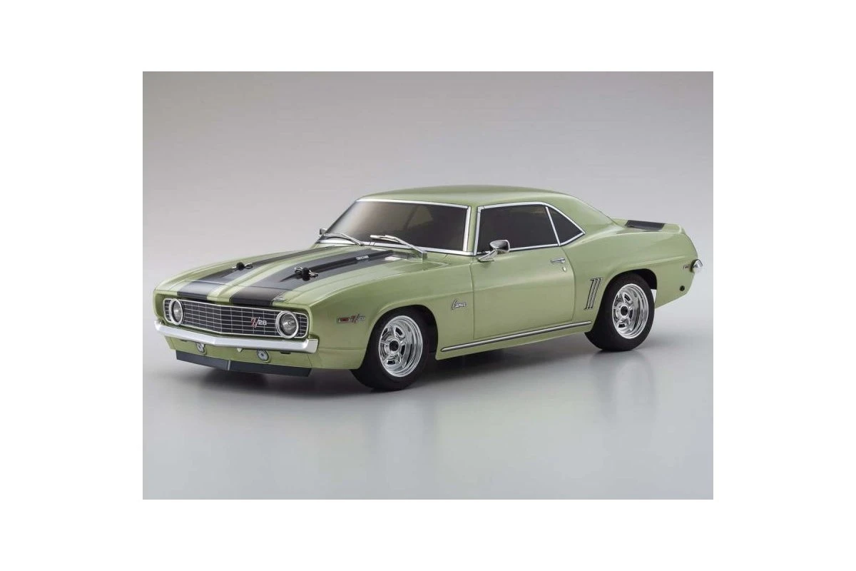 34418T2 | Kyosho 1/10 Fazer Mk2 1969 Chevrolet Camaro Z28 4WD Electric On Road RC Car - Frost Green 3 34418T2 | Kyosho 1/10 Fazer Mk2 1969 Chevrolet Camaro Z28 4WD Electric On Road RC Car - Frost Green