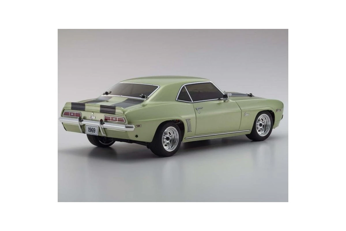 34418T2 | Kyosho 1/10 Fazer Mk2 1969 Chevrolet Camaro Z28 4WD Electric On Road RC Car - Frost Green 4 34418T2 | Kyosho 1/10 Fazer Mk2 1969 Chevrolet Camaro Z28 4WD Electric On Road RC Car - Frost Green - Image 2