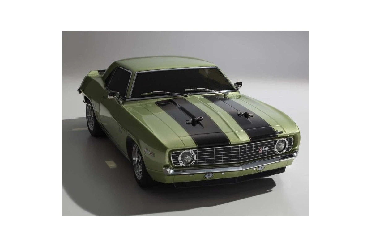 34418T2 | Kyosho 1/10 Fazer Mk2 1969 Chevrolet Camaro Z28 4WD Electric On Road RC Car - Frost Green 5 34418T2 | Kyosho 1/10 Fazer Mk2 1969 Chevrolet Camaro Z28 4WD Electric On Road RC Car - Frost Green - Image 3