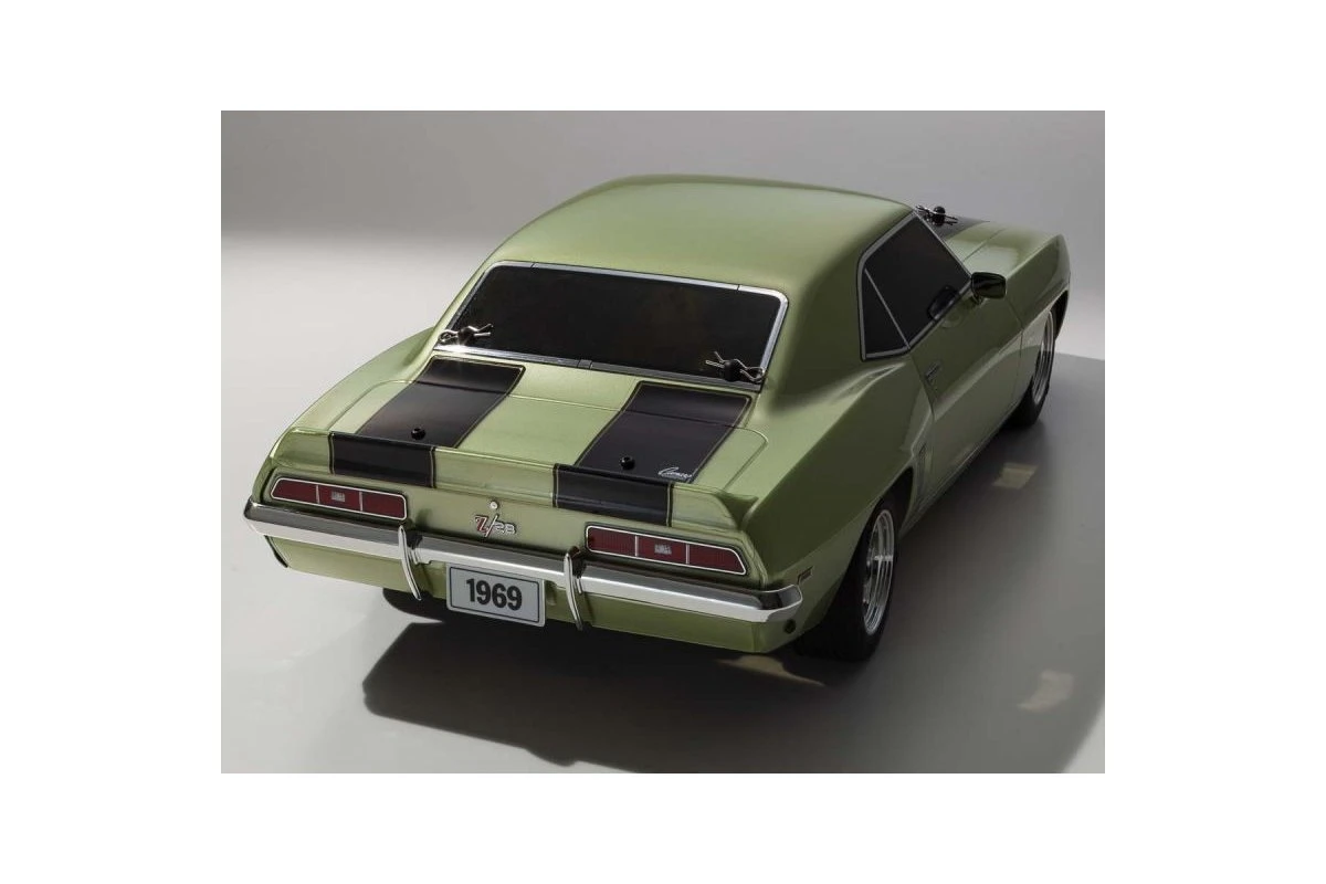 34418T2 | Kyosho 1/10 Fazer Mk2 1969 Chevrolet Camaro Z28 4WD Electric On Road RC Car - Frost Green 6 34418T2 | Kyosho 1/10 Fazer Mk2 1969 Chevrolet Camaro Z28 4WD Electric On Road RC Car - Frost Green - Image 4