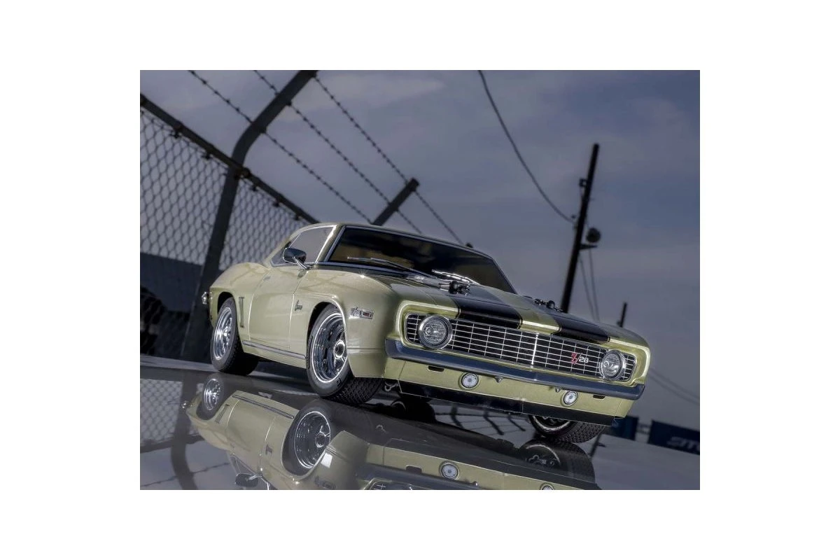 34418T2 | Kyosho 1/10 Fazer Mk2 1969 Chevrolet Camaro Z28 4WD Electric On Road RC Car - Frost Green 11 34418T2 | Kyosho 1/10 Fazer Mk2 1969 Chevrolet Camaro Z28 4WD Electric On Road RC Car - Frost Green - Image 9