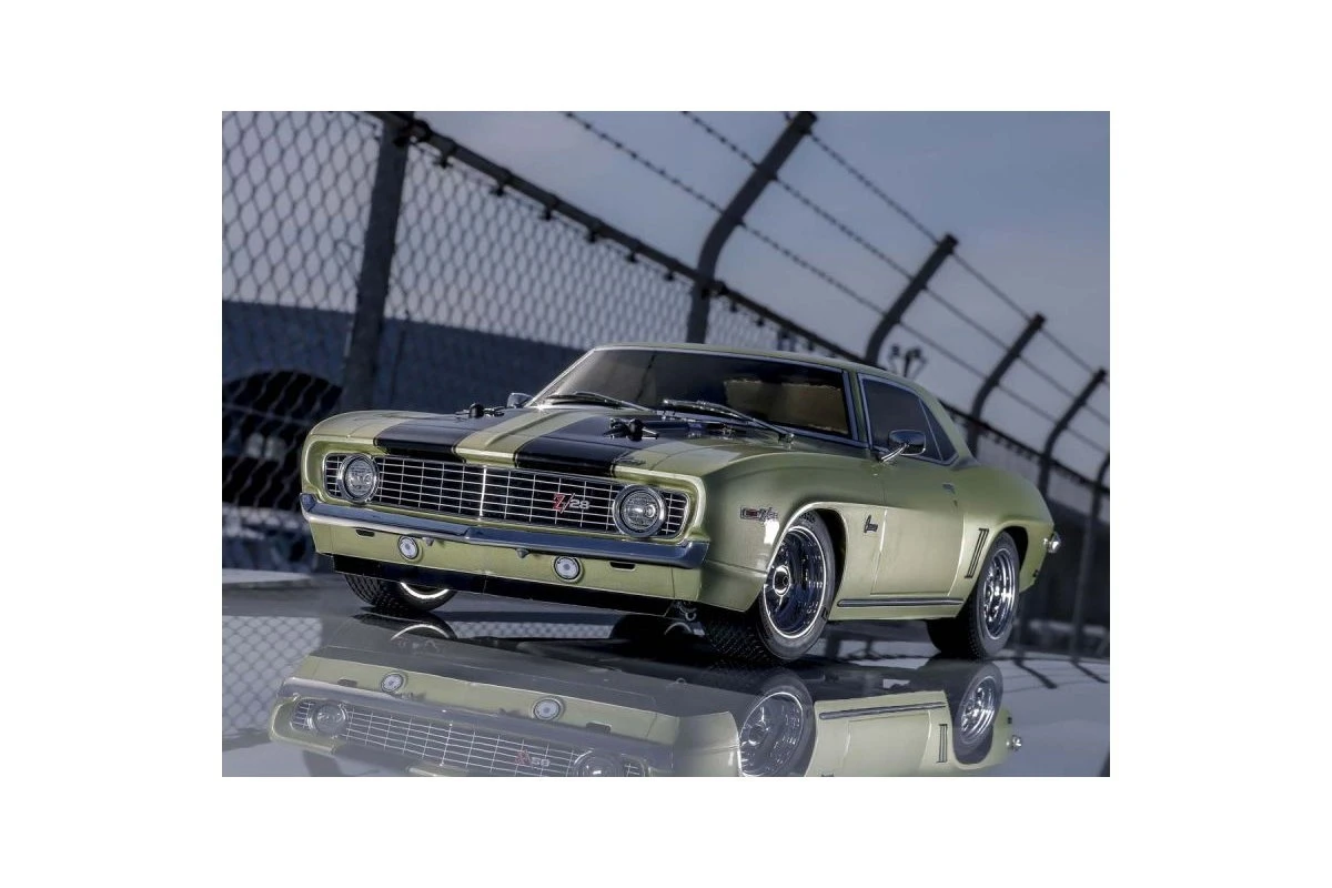 34418T2 | Kyosho 1/10 Fazer Mk2 1969 Chevrolet Camaro Z28 4WD Electric On Road RC Car - Frost Green 12 34418T2 | Kyosho 1/10 Fazer Mk2 1969 Chevrolet Camaro Z28 4WD Electric On Road RC Car - Frost Green - Image 10