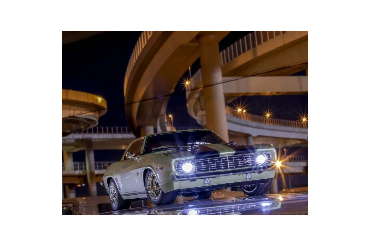 34418T2 | Kyosho 1/10 Fazer Mk2 1969 Chevrolet Camaro Z28 4WD Electric On Road RC Car - Frost Green 14 34418T2 | Kyosho 1/10 Fazer Mk2 1969 Chevrolet Camaro Z28 4WD Electric On Road RC Car - Frost Green - Image 12