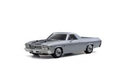 34419T2 | Kyosho 1/10 Fazer Mk2 1969 Chevrolet El Camino SS 396 4WD Electric RC Car - Cortez Silver