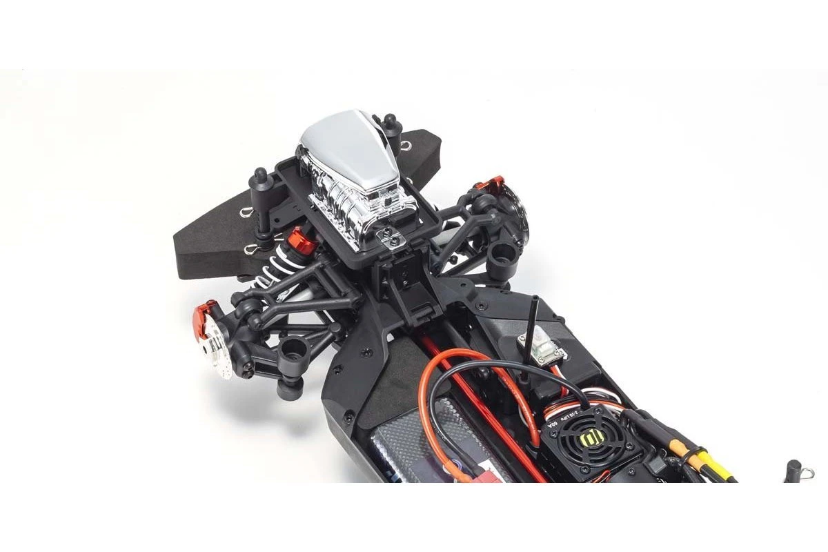 34492T1 | Kyosho 1/10 Fazer Mk2 1970 Dodge Charger Supercharged Electric RTR RC Car - Gray 8 34492T1 | Kyosho 1/10 Fazer Mk2 1970 Dodge Charger Supercharged Electric RTR RC Car - Gray - Image 6