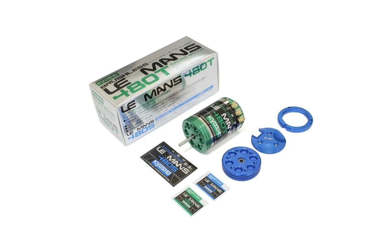37033 | Kyosho Le Mans 480T 21.5T Brushless Motor W/ 480S Parts 6 37033 | Kyosho Le Mans 480T 21.5T Brushless Motor W/ 480S Parts - Image 4