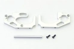 EF206S | Kyosho Silver Aluminium Rear Axle Mount Set