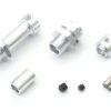 EF210 | Kyosho Silver Aluminium Rear Hub Set