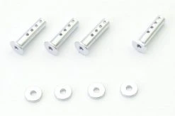 EF219S | Kyosho Silver Aluminium Body Posts 4Pcs