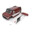 FAB503RD | Kyosho 1/10 Mad Van VE Red Painted Body Shell W/ Decal Sheet