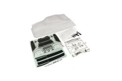 FAB702 | Kyosho 1/10 1970 Chevelle SS Clear Unpainted Body Shell W/ Decal Sheet & Hardware