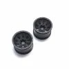 FAH301BK | Kyosho 2.7" Black 8 Spoke Rims 2Pcs