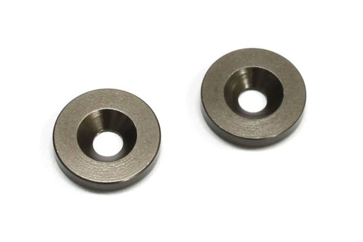 IF455 | Kyosho Gunmetal Aluminium Wing Washer 2Pcs 3 IF455 | Kyosho Gunmetal Aluminium Wing Washer 2Pcs