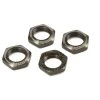 IFW472GM | Kyosho 17mm Serrated Wheel Nuts - Gunmetal 4Pcs