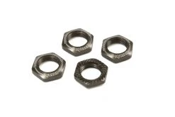 IFW472GM | Kyosho 17mm Serrated Wheel Nuts - Gunmetal 4Pcs