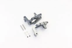 IGW001GM | Kyosho Gunmetal Aluminium Front Hub Carrier Set For Inferno GT2.