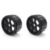 ISH112BK | Kyosho 3" Rims - Black 4Pcs