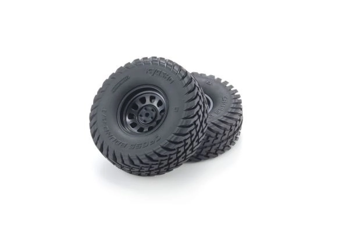 OLTH001BK | Kyosho Tyre & Rim Set - Glued Wheels 2Pcs 3 OLTH001BK | Kyosho Tyre & Rim Set - Glued Wheels 2Pcs