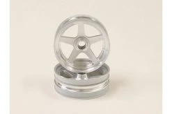 SCH003SC | Kyosho 1/10 Beetle Satin Chrome Front Rims 2Pcs