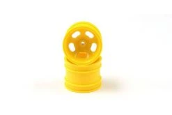 SCH004Y | Kyosho 1.7" Yellow Rear Rims - Yellow 2Pcs