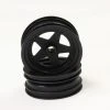 SCH005BK | Kyosho 2.2" Black Front 5 Spoke Rims 2Pcs