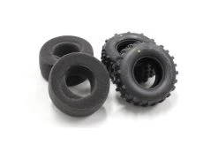 SCT002MB | Kyosho 3.2" Medium Compound Rear Tyres W/ Foam Inserts 2Pcs