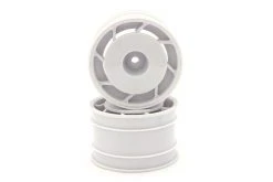 UTH002WT | Kyosho 8D Rear Rims - White 2Pcs