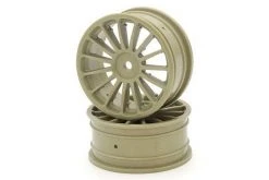 VZH003G | Kyosho 2" Gold 15 Spoke Rims 2Pcs